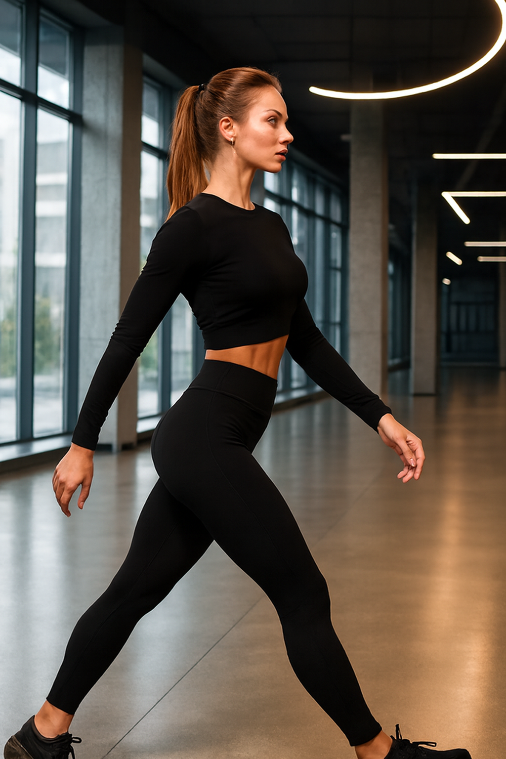 Black Yoga Legging