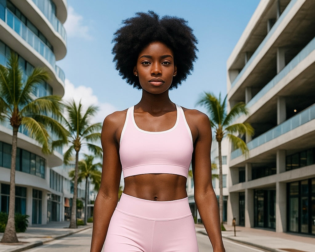 Bubblegum: Padded Sports Bra